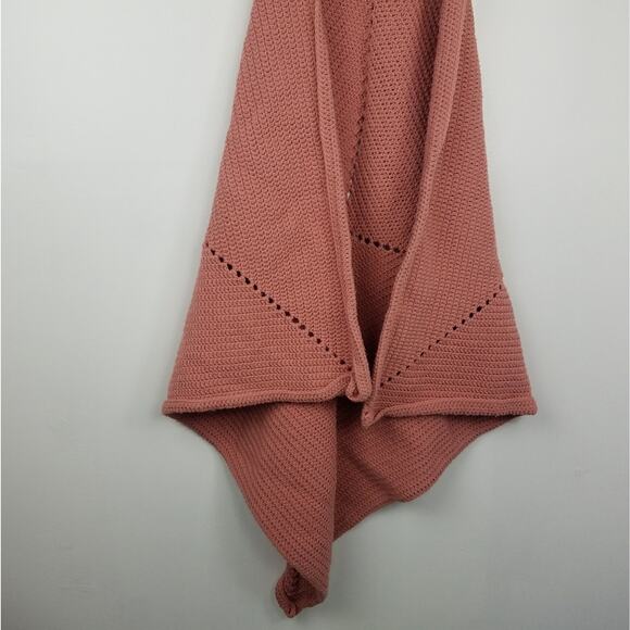 Handmade Vintage Knitted Teddy Bear Wrap Towel Coverup - Picture 5 of 6